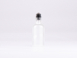 Preview: Glasflasche-mit-Roll-On-Montur-Glas-Stahl